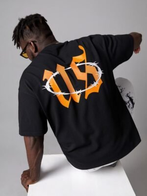 Men Letter Graphic Tee